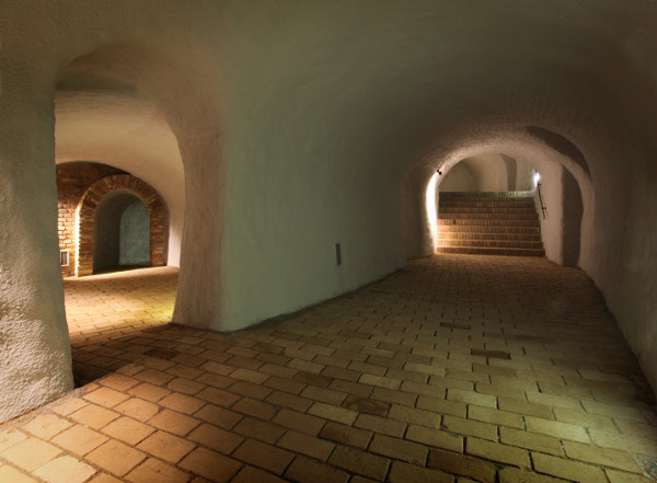 Obr. 5. Labyrint pod Zelnm trhem - konen prava poniench sklep (foto: P. Baran, P. Francn)