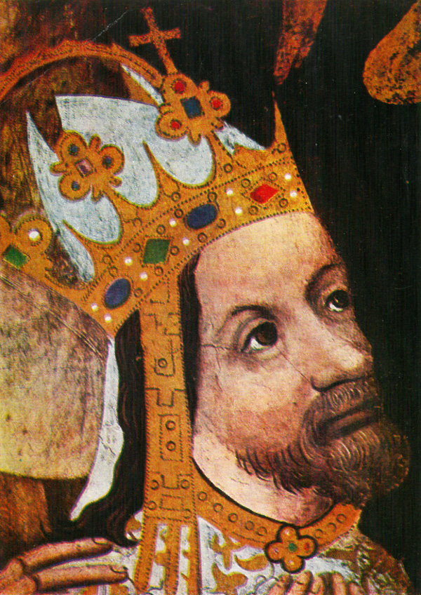 Csa Karel IV. - votivn obraz Jana Oka z Vlaimi - vez