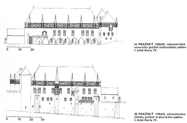 Krlovsk palc za Karla IV. na Praskm hrad - rekonstrukce jinho prel [6]