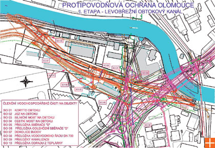 Pln protipovodov ochrany msta Olomouce