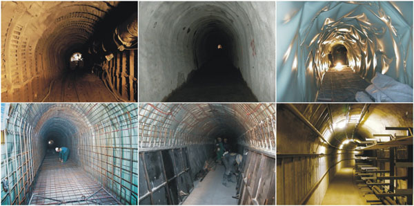 Kabelov tunel tvanice - technologick vvoj tunelu