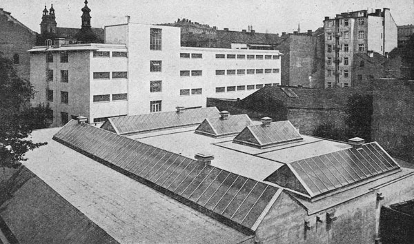 Gare Pod Slovany. 1929-31. Zdroj: asopis Auto