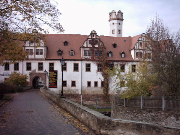 Rekonstruovan hrad Glachau v Nmecku