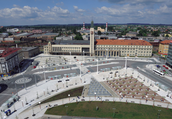  Riegrovo náměstí - nově realizovaná koncepce