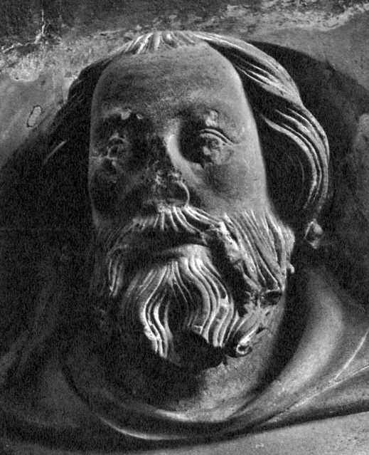 Busta Matyáše z Arrasu (triforium v katedrále sv. Víta)
