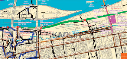 Ukázka mapového výstupu řešení PPO SS v oblasti Karlína