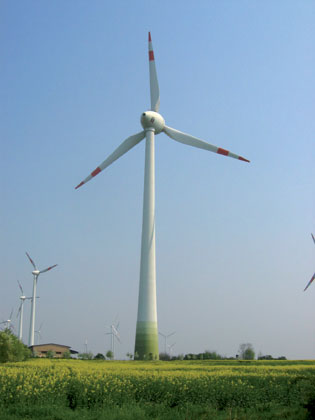 Větrná elektrárna Egeln - 4500 KW