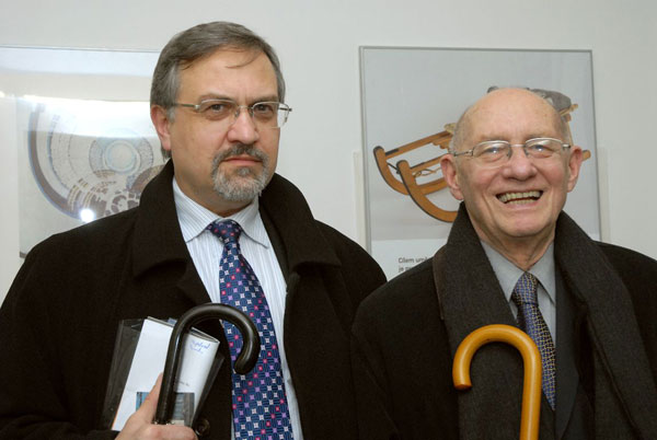 Jan Mareček (vlevo) a Miroslav Hegenbart