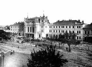 Brno hlavní nádraží, stav v roce 1904