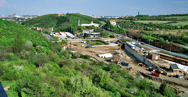 Radlické údolí v květnu 2005