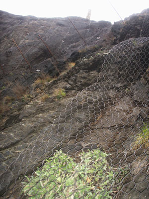 Ochrana jižní části skalního masivu
