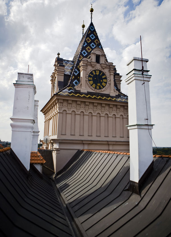 Ukázkový příklad obnovy střechy zámku v Brandýse nad Labem