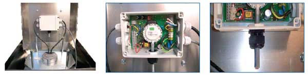 Nástřešní ventilátor s EC motorem a vestavěným PID regulátorem pro udržování konstantního tlaku v potrubí