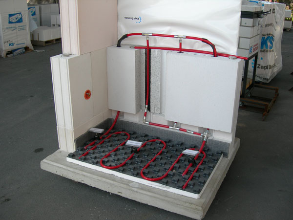 KS-QUADROTHERM - systém stěnového vytápění