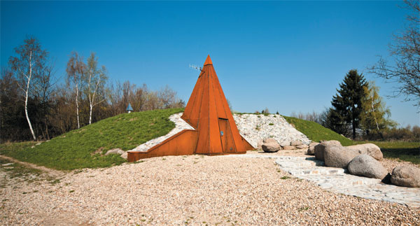 Trubní vodojem pyramida, foto: Tomáš Malý