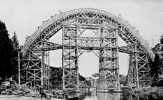 Stavba mostu v Bechyni, 19261928