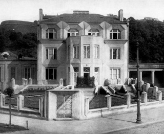 Kovaovicova vila pod Vyehradem, 1913  