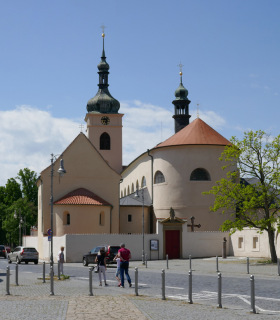 Obr. 7 Areál kostelů sv. Václava a sv. Klimenta