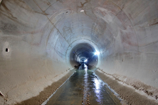 Finln elezobetonov ostn tunelu