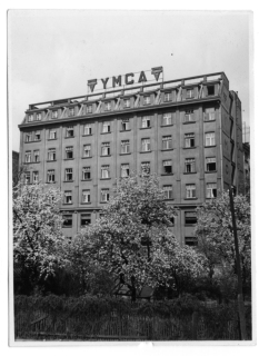Fasda palce YMCA   ulice V Celnici, pvodn stav (zdroj: archiv Palc YMCA, s.r.o.)