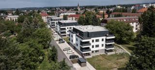 Obr. 7 Bytov domy Mrov v Dobruce po dokonen, stav kvten 2023