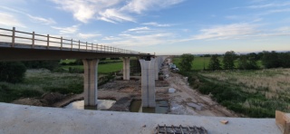 Obr. 19 SO 209 – provádění NK levého mostu; 5. června 2020