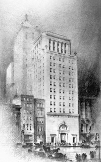Obr. 03 Budova Steinway Hall ve stylu art deco z roku 1925