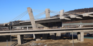 Obr. 07a Pohad na rozostavan mostn objekt 201-00 (stav v roce 2020)
