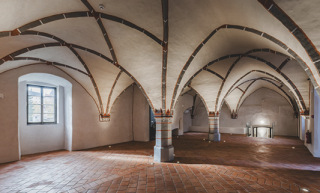 Obr. 04a Interiér objektu renesančního paláce: nový stav 