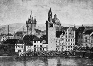 03 Voda a kanalizace v 19. a na počátku 20. století (obr.: Pražské vodní věže, Pražské vodovody a kanalizace)