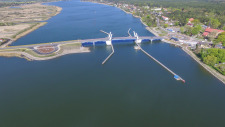 Zdvihací most přes Martwu Wislu v Sobieszewie, Polsko - titul v soutěži Zahraniční stavba roku 2019
