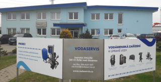 Sídlo firmy VODASERVIS s.r.o. ve Žďáru nad Sázavou